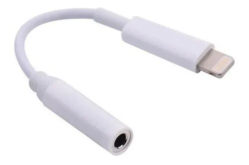 Cable Adaptador Apple Lightning a 3.5 mm Blanco - Mobo