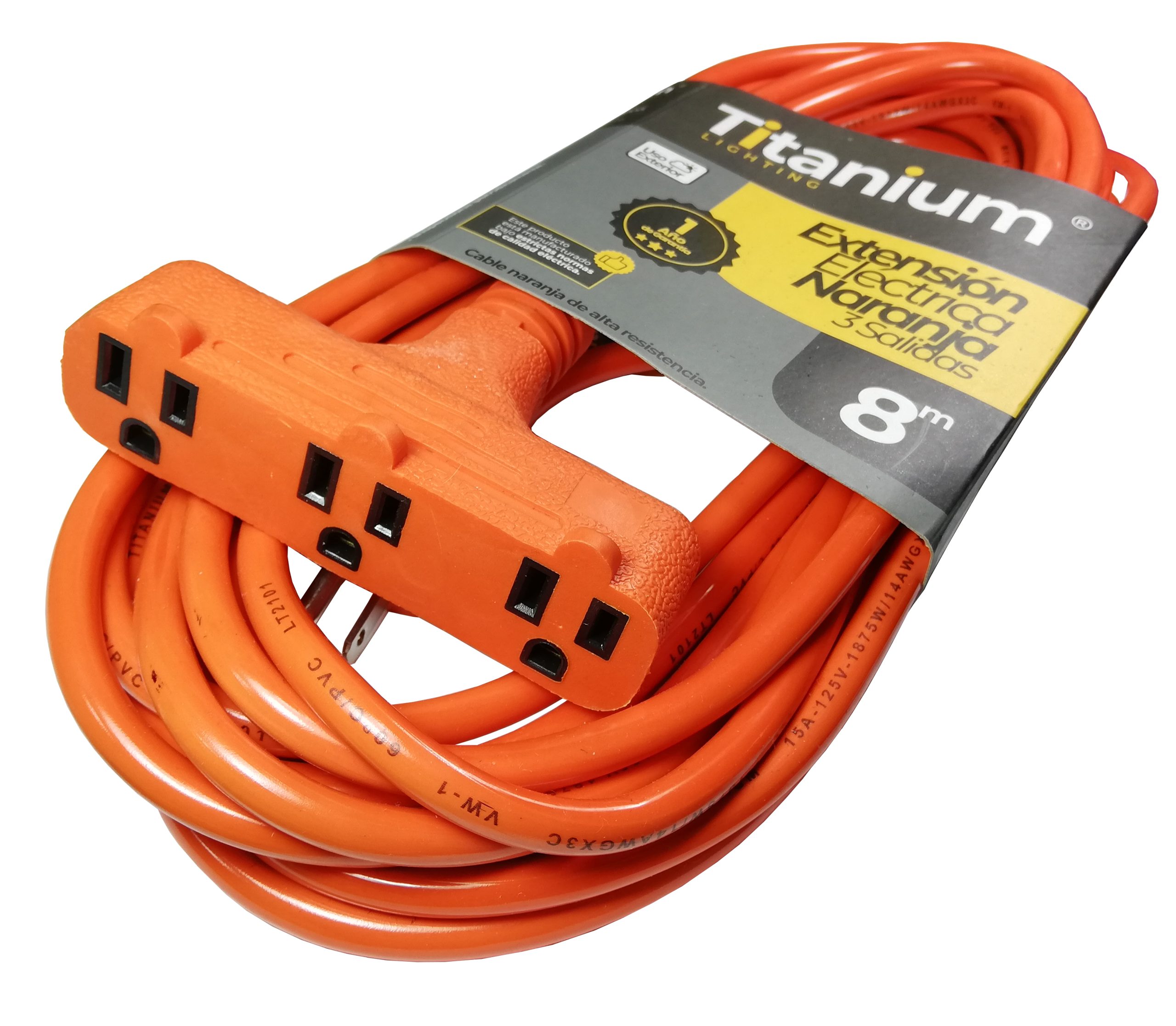 Comprar Extension Electrica Naranja