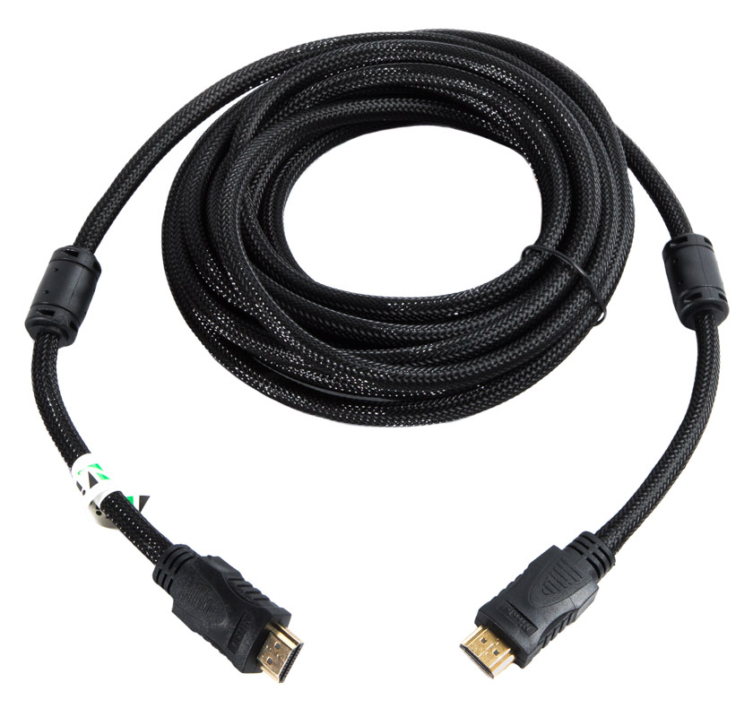 Cable Hdmi Macho Macho Enmallado De 5 Metros Alta Calidad