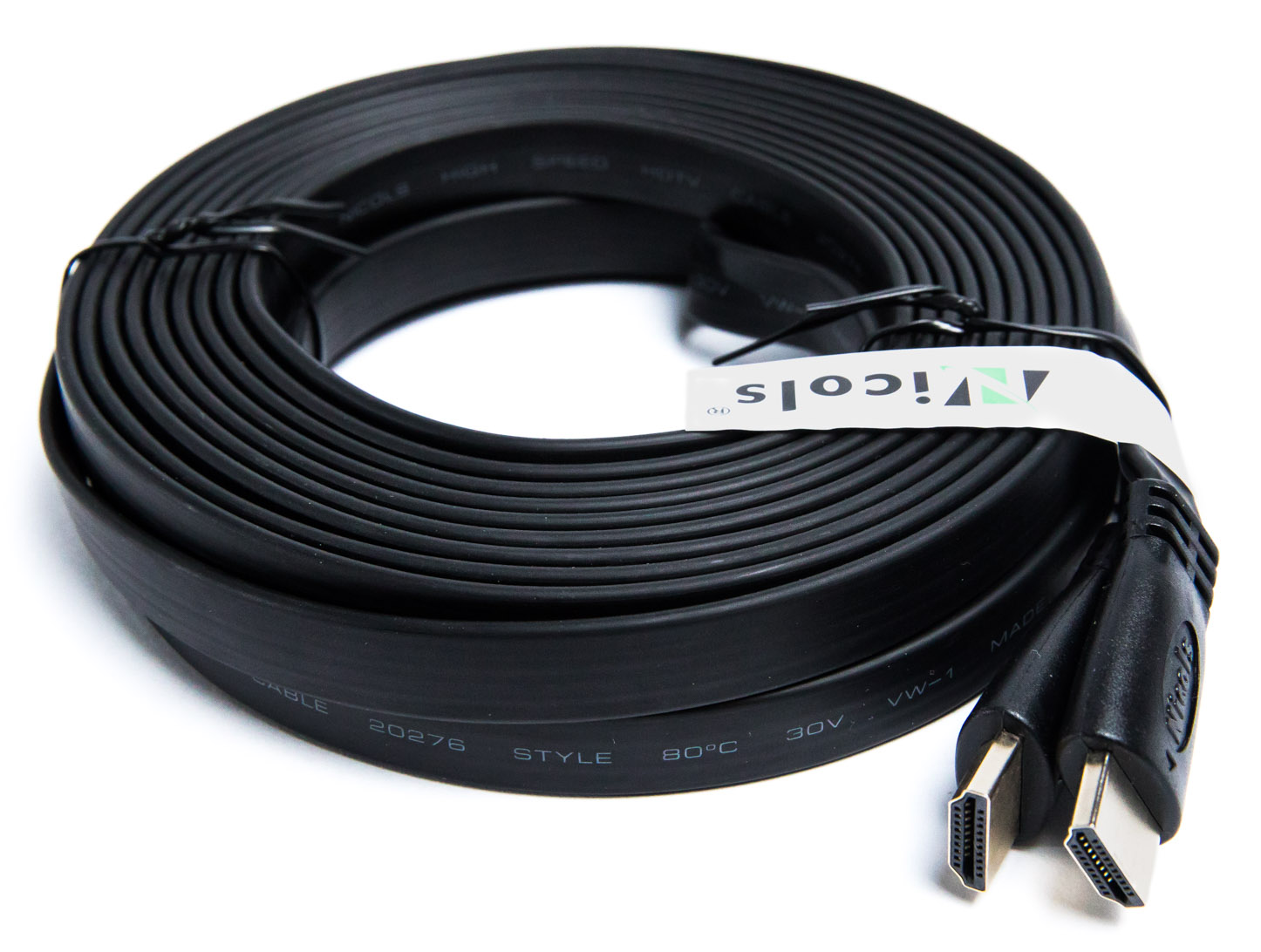 Cable Hdmi 7 Metros 4k Encauchetado