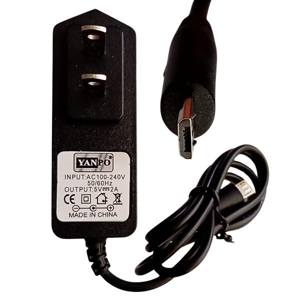 Adaptador de Corriente Yanpo 5V 2A Conector Micro USB V8 para Celulares y Tablets