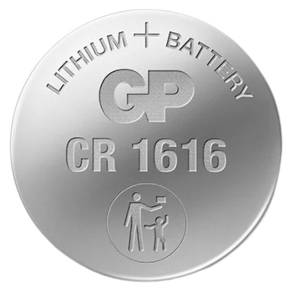 Pila Botón GP Litio CR1616 3V para Relojes Alarmas Juguetes