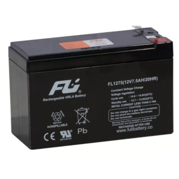 Batería VRLA Recargable FL1275(12V 7.5Ah/20HR)