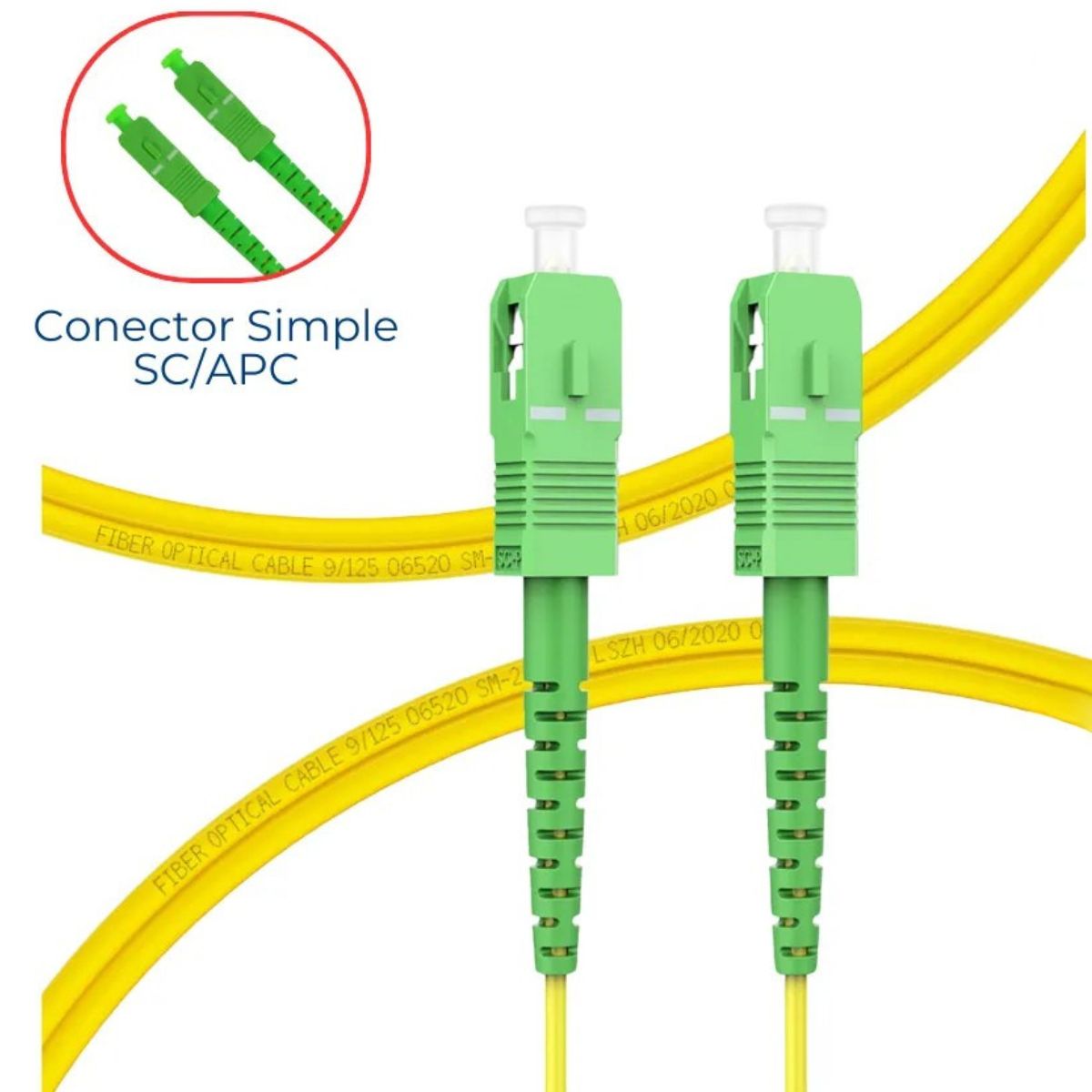 Cable De Fibra Optica 15 M Modem Sc-apc A Sc-apc Monomod - Imagen 8