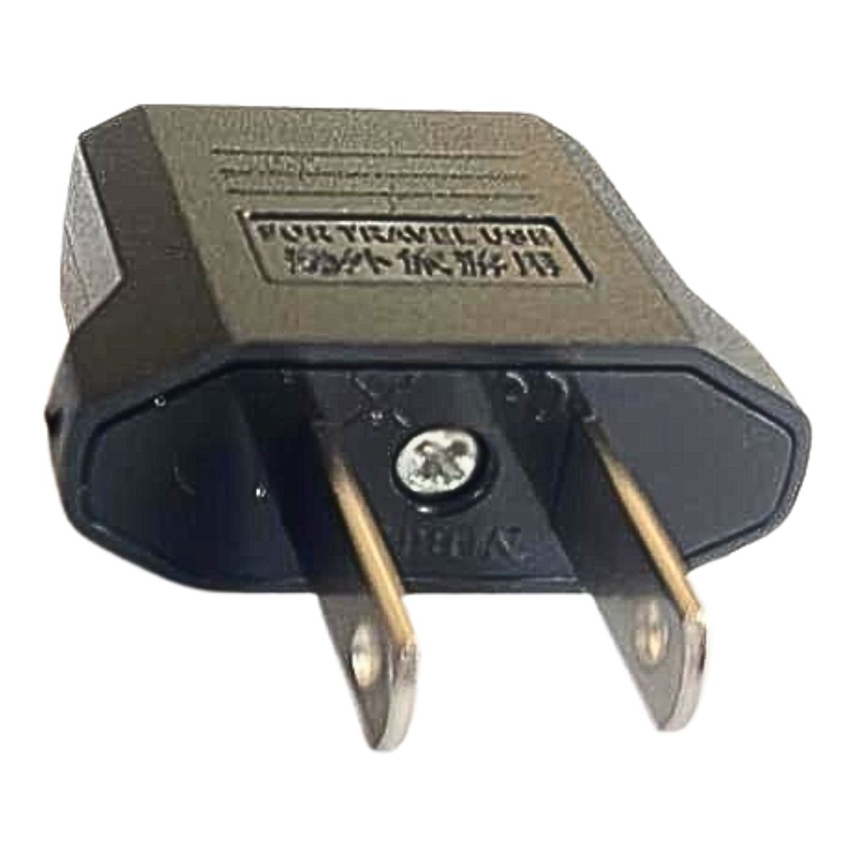 Adaptador De Enchufe Europeo A Americano Clavija De Viaje Redonda A Plana - Imagen 5