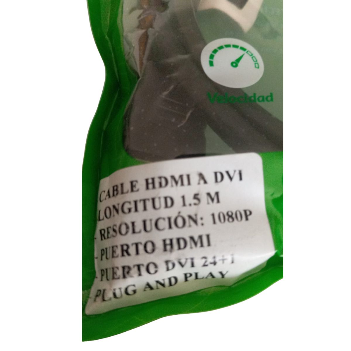 Cable Adaptador Hdmi A Dvi (24+1) 1080p 1.5 Metros - Imagen 6